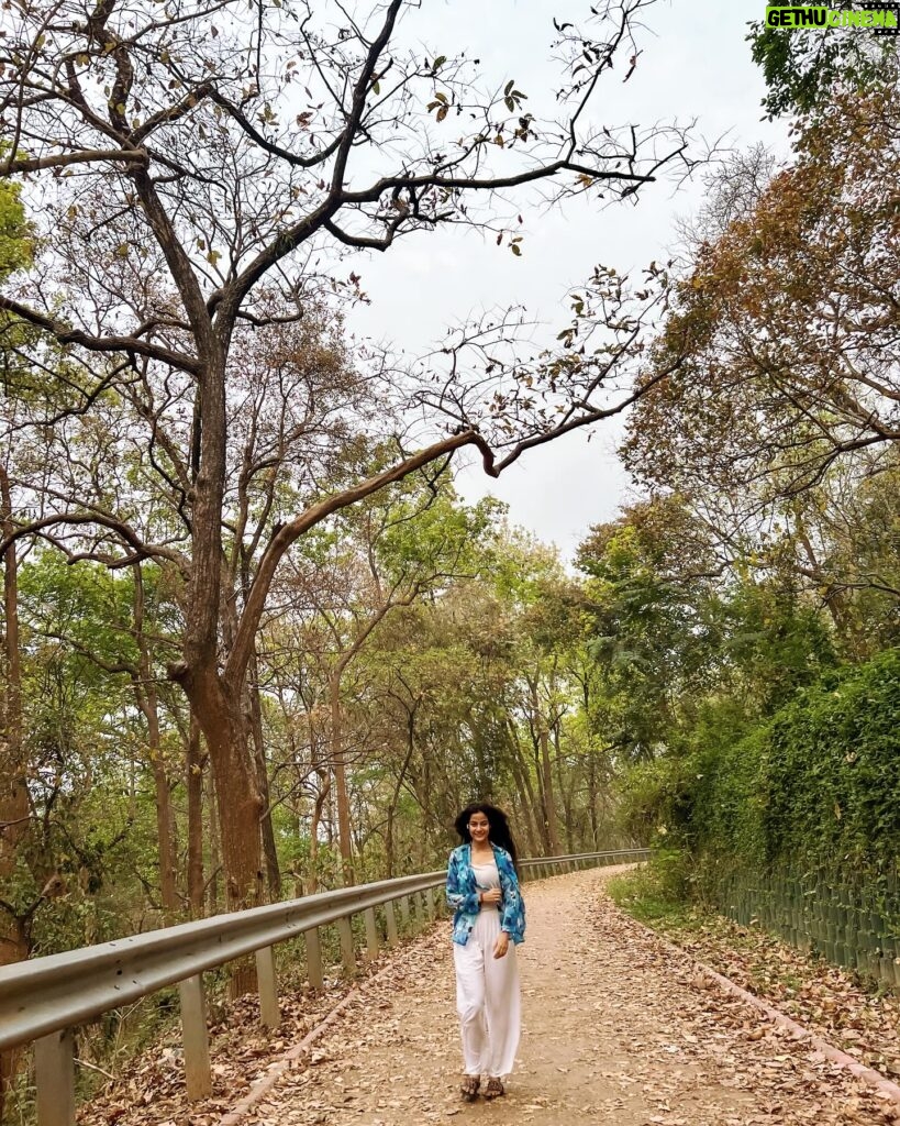 Kajal Sharma Instagram - In my happy place🍂🍃 . . . . . . . #explore #home #nature #morningvibes