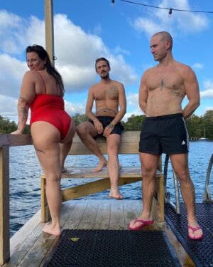 Kakan Hermansson Instagram - Äntligen sauna szn
