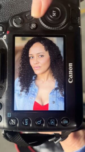 Kallee Brookes Instagram - I took new Headshots yesterday! It only takes 1. You think we got it? The blue shirt and black jacket are my favorite. We were trying to capture “Girl Next Door” but also “Badass Detective” ☺️☺️ Happy Valentines Day! 😘💕 

#headshots #actress #valentines