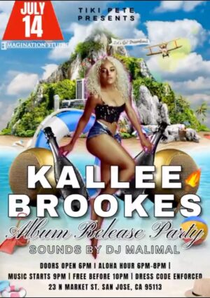 Kallee Brookes Instagram - I’m performing at @tikipete.us this Friday!! Pull up if you are in The Bay Area! 🧚🏽‍♀️