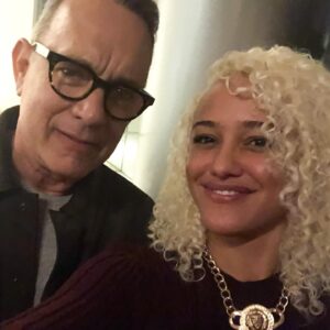 Kallee Brookes Instagram - Happy Birthday Tom! I will never forget the time we hung out and you told me I was funny. I am so glad you did not die from Coronavirus because you are my favorite actor. I can’t wait to be in a movie with you. Even if I’m just playing a waitress and I walk up and ask, “Do you want your dressing on the side?” That’s all I want. My life would be complete. @tomhanks #tomhanks #happybirthday