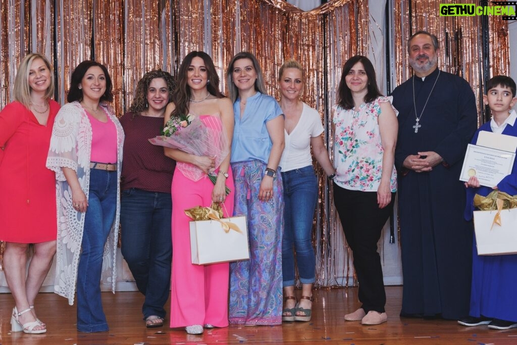 Kalomoira Sarantis Instagram - Had the honor of surprising the graduates at Saint Nektarios Greek-American Church in Boston! 🏛️🎓 Encouraged them to keep learning about their heritage and never forget their roots. Big shoutout to Rev. Fr. Odisseys, the dedicated staff, PTA, and especially Maria Kyriakantonaki-Bakola for making everything so special. Such a pleasure to be part of this amazing community! 🙏✨ #GreekAmerican #Graduation #Community #Heritage Photographer: Areti Bratsis