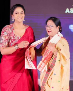 Kalpana Kalita Instagram - I am incredibly honored and grateful to have received the Asianet Iconic Award for our film “Rongatapu 1982.” This recognition means the world to me and is a testament to the hard work and dedication of our entire team. Thank you to Asianet for this prestigious honor, and to all who supported us along the way.🙏