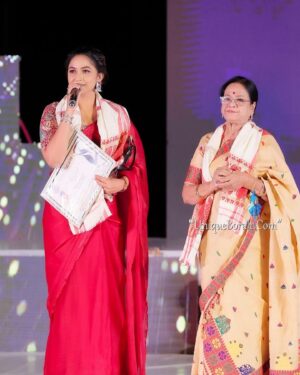 Kalpana Kalita Instagram - I am incredibly honored and grateful to have received the Asianet Iconic Award for our film “Rongatapu 1982.” This recognition means the world to me and is a testament to the hard work and dedication of our entire team. Thank you to Asianet for this prestigious honor, and to all who supported us along the way.🙏