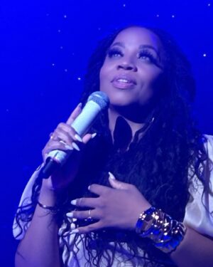 Kamilah Marshall Instagram - Overwhelmed with JOY from this years HOLIDAZE HARMONY 14!!!
FOURTEEN YEARS!!!!!!
I TRULY didn’t want it to END! Thank you to ALL who came out to play with us. We APPRECIATE each of you.
Many thanks to:
@garrymarshalltheatre
@josephleobwarie 
Gary Dewitt Marshall
Our INCREDIBLE BAND including the music direction lead by @pianosmitty
Thank you to our special guest @stephaniejblock , we LOVE you.
And @terronbrooks, Thank you for letting me be ME and encouraging nothing less. Our FRIENDSHIP is the REAL star!!! Love you. 

📸: by many, thank you.