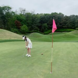 Kang Seung-hyun Instagram - 온통 핑크빛으로 물들었던 하루💓 #GFORE_INVITATIONAL2024
#Add_Colour_To_Your_Game