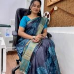 Kannika Snekan Instagram – The Tussar Silk Saree is from @bagavati_boutique . One upcoming Unique boutique located in Tuticorin. They have wide range of sarees and maxis for any occasions . Do visit the page and check out their collections