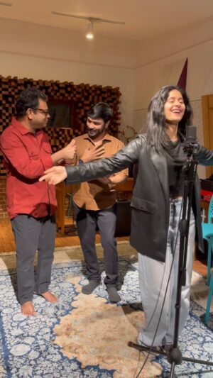 Kannika Snekan Instagram - Happy birthday @arrahman sir we love you lot 🥰 
god bless you sir 💐🌿🙏