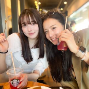 Kanon Miyahara Instagram - ありちゃんとスタバ☕️🩷