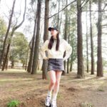 Kanon Miyahara Instagram - #かのんのしふく cap: @ssssattimouse tops: @ungrid_official skirt: @gydajp shoes: @newbalance #ootd