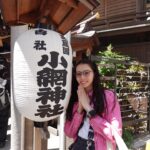 Kanon Miyahara Instagram - 凛さんと神社巡り⛩️ 天気も良くてキックも行ってサウナ行って 充実した1日でした☺️✨ あー楽しかったー🩷 📸　@rintakahashi0809