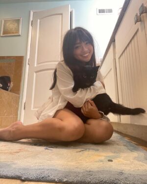 Kaori NeVille Instagram - My ride or die.

#blackcat #outfitinspo #sanrio #outfit #fyp #model #explorepage #cute