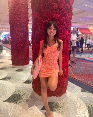 Kaori NeVille Instagram - Maybe thorns, have roses. 🌹 

#roses #lasvegas #lv #outfitinspo #cuteoutfits #loveyou #model #fyp #picoftheday