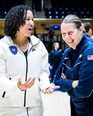 Kara Lawson Instagram - Full circle moment for Coach 💙