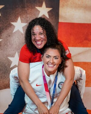 Kara Lawson Instagram - Happy Birthday @bigmamastef ‼️you are one special person. I loved watching you achieve your dreams in 2021. Fortunate you be able to call you a teammate AND have the pleasure of coaching you! The best is yet to come, always in your corner💙