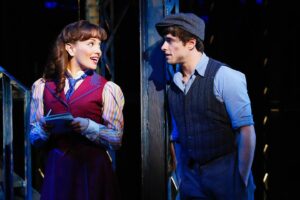 Kara Lindsay Instagram - The most accurate depiction of the gratitude I felt opening night of @newsies on Broadway 10 years ago. And that gratitude just continues to grow. I am so fortunate to have been a part of this incredible show. From the tricorn hat (IYKYK) at @papermillplayhouse to Broadway to the Film. What a journey. The best part? The people. Love you big time Newsies fam! Happy 10!
And fansies…we wouldn’t be celebrating a 10 year anything if it wasn’t for your support of this little show that could. Thank you!