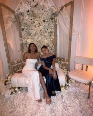 Kara Royster Instagram - Thank you so much @azazieofficial !  Loved getting to check out the amazing showroom and felt beautiful in my dress. Be sure to check out the formal and informal styles of #azazie ✨🤍