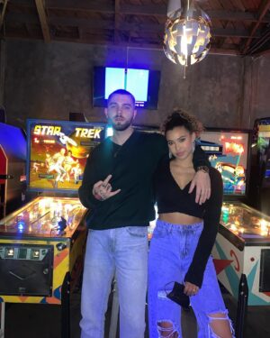 Kara Royster Instagram - To my amazing husband, I love being your Valentine. Let’s do it forever🦋🖤