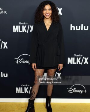 Kara Royster Instagram - Two visionaries with the same goal on two different paths. #GeniusMLKX is telling such an important and beautiful series. I learned so much I didn’t know just in the first episode! Kick off #blackhistorymonth with MLK/X on @disneyplus @natgeotv and @hulu