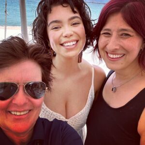 Kara Swisher Instagram - Me and @katzish were blown away by @auliicravalho, whose talent is already vast and headed to even great heights, at the @snapchat women’s lunch @cannes_lions. Clara was in awe that we met her too.