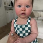 Kara Keough Instagram - I kiss these cheeks 7,389x a day and I don’t care to slow that pace anytime soon. #StetsonLou