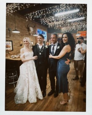 Kara Killmer Instagram - these Brettsey polaroids are everything 🥰💍