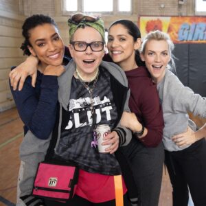 Kara Killmer Instagram - Missing some of my best girls this chilly Friday. @lisawiegandasc @annieilonzeh @mrmayo YOU NERDS MAKE ME HAPPY!!! #cinematographerbosslady