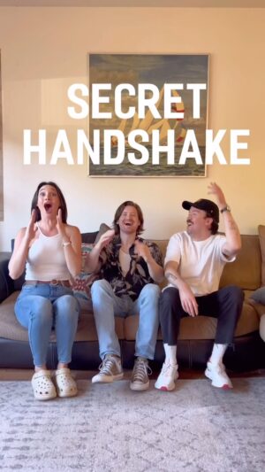Karalynn Dunton Instagram - Try this cool handshake out while watching football with your crew! 🏈