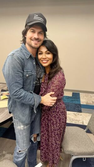 Karen David Instagram - Dallas, TX! Well that was just delightful! Thank you, beloved, @creationent and to my dearest @cwlegacies @thecwtvd @theoriginals family and fans who attended from all over this weekend! It was so wonderful meeting “ya’ll” and #teawithkaren on the road🫖💐, was so heartwarming and inspiring! @amandakotsy Thank you always for taking the sweetest care of me! Love you! 😘❤️🙏🏾 Next up! San Francisco in February! Click on link in my bio! 🤗