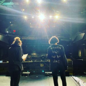 Karen Olivo Instagram - This world is a wreck but the art we will make from its remains is unreal. @andreaprestinario #wewontsleep @dianicaphelan @wewontsleepmusical  @ariannaafsar @lalatellsastory
