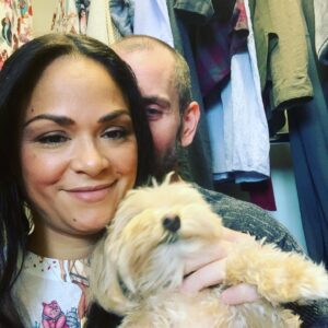Karen Olivo Instagram - I’d marry your fine a$$ again. Happy Anniversary, @jruphoff.