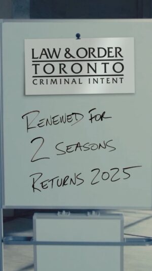 Karen Robinson Instagram - We’re back again (and again) for 2 seasons of Law and Order Toronto: Criminal Intent! More Graff, more Bateman and more cases inspired by the headlines. Their stories continue in 2025! #LawandOrderToronto #CriminalIntent