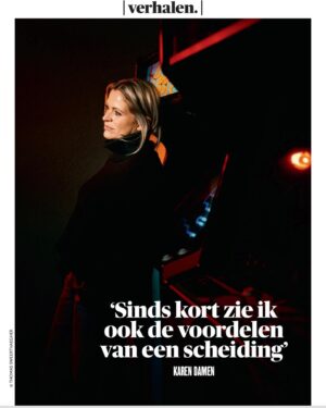 Karen Damen Instagram - Een kus op haar wang, alsof ik haar een maand geleden nog eens had gesproken. Zo voelde het onmiddellijk bij @karendamen vanaf binnenkomst in het bedrijfsrestaurant van @aed_studios en dat was heerlijk! Onze twee uren samen vlogen voorbij. Er werd veel gepraat, nog meer gelachen en ook een pact gesloten. Van begrip voor haar flapuit zijn en bescherming daarvan. Van een vrouw naar een ander toe met onnoemelijk veel respect.

Karen, je bent graaaaaaaf! ❤️

📷 @switn 

Koop de weekend🗞️ of:

👉🏻https://www.demorgen.be/a-b9c05408