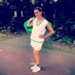 Karen Damen Instagram - Tennis Girl (noun) 1. Same as a normal girl only cooler 🤪🎾