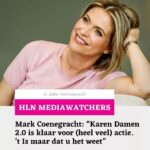 Karen Damen Instagram - Het is haast een Bijbels verhaal: de wonderbare transformatie van Karen Damen van een lui en verwend nest, zoals ze zichzelf vroeger omschreef, naar een buitengewoon ijverige tv- en showbizzmier. Niet vies van een pak opdrachten en een volle agenda. “Na jaren chaos en eigenzinnige aanpak heeft ze eindelijk alles netjes onder controle”, weet HLN Mediawatcher Mark Coenegracht. En dat zal Vlaanderen geweten hebben. Karen Damen 2.0 is klaar voor actie. Heel veel actie. Een nieuwe aflevering van 'HLN Mediawatchers' is elke donderdag vanaf 12 uur te beluisteren via de podcastrubriek van de HLN-app, via de website www.hln.be/podcast en via de link in de bio. 📩 mediawatchers@hln.be #hlnmediawatchers #markcoenegracht #robinvissenaekens #desnalespinoy #hln #bv #tv #podcast #nieuws #karendamen