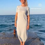 Karen Damen Instagram - Cotton & Cashmere on your sunkissed skin. Discover our Belgian made summerstyles on www.kristinaknitwear.be 🤎 #belgianbrand #knitwear #belgianknitwear #belgianlabel #madeinbelgium #ibiza #cottonknit #shortsleeveknit #icecreamcolours #belgiandesign #slowfashion #investinyourself