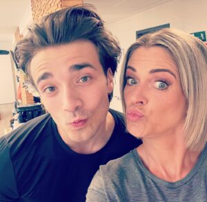 Karen Damen Instagram - Swipe if you wanna know what I mean.. 😜 @aaronblommaert ♥️