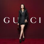 Karen Mok Man-Wai Instagram - Grazie!💋 @Gucci @Sabatods #GucciAncora #Gucci #莫文蔚 #KarenMOK