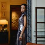 Karen Mok Man-Wai Instagram - Hello París🗼 👗 @viviennetam 📸 @ffflyy2 #VivienneTam #VTFW24 #PFW #PFW24 #qipao #莫文蔚 #KarenMOK