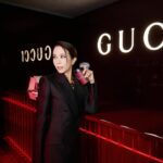 Karen Mok Man-Wai Instagram - Grazie!💋 @Gucci @Sabatods #GucciAncora #Gucci #莫文蔚 #KarenMOK