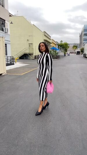 Karen Pittman Instagram - @paleycenter x @themorningshow 

@seanharrismakeup
@marciahamiltonhair
@patriciablack 
@albrightfashionlibrary 
@interior.nyc 
@balenciaga