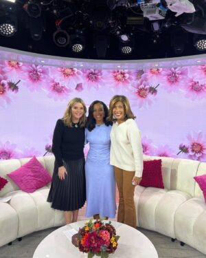 Karen Pittman Instagram - Thank you @hodaandjenna for the conversation and the laughs.  You two bring me so much joy.