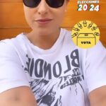 Karla Cossío Instagram – #VOTA
