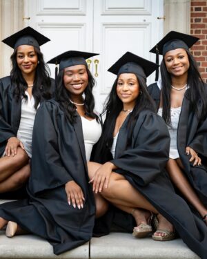 Karma Bridges Instagram - Dear Spelman,

Thank you for showing me the meaning of sisterhood, for reminding me of my strength, and for pushing me beyond my limits. The memories I’ve created over the past four years will last forever. I am so thankful to God, to my family, to my professors, and to my Spelman sisters for helping me reach this milestone.🤍

Karma Bridges
B.A. Documentary Filmmaking
Summa Cum Laude
Phi Beta Kappa

📸 Prime Phocus 
📸 @joshgotacanon 
📸 @colecapturesit 
💄 @makeupbygray