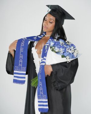Karma Bridges Instagram - Dear Spelman,

Thank you for showing me the meaning of sisterhood, for reminding me of my strength, and for pushing me beyond my limits. The memories I’ve created over the past four years will last forever. I am so thankful to God, to my family, to my professors, and to my Spelman sisters for helping me reach this milestone.🤍

Karma Bridges
B.A. Documentary Filmmaking
Summa Cum Laude
Phi Beta Kappa

📸 Prime Phocus 
📸 @joshgotacanon 
📸 @colecapturesit 
💄 @makeupbygray
