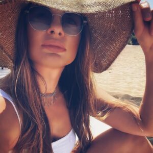 Karolina Muller Instagram - Hello Thursday! Throwing it back…  from last week at the #beach @cali.byblos #bikinilife @seafollyaustralia #sunglasses @see_eyecare #vintagestyle #vintagefashion #vintageclothing #lebanon🇱🇧 #lebanontimes #lebanonweekly #lebanonspotlights #lebanonfashion #lebanonstyle #livelovelebanon #actorslife #celebnews #celebstyle #trendingnow #explorer #actress #model #celebrity #karolinamuller #karolinamullerofficial @karolinamullerofficial