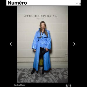 Karolina Muller Instagram - Another article about the collection presentation I attended during Paris Fashion Week 2022, the launch of the new luxury fashion brand @atelierspiga_50 @daniloforestieri @annadellorusso featured @numeromagazine  Photo credit @saywho.fr  I’m wearing @mido_univers  Special thanks @bjs_houseproductions #pfw #pfw22 #pfw2022 #fashion #style #celebritynews #pfwstreetstyle #celebritygossip #exploremore #moda #modafeminina #trendingnow #nowtrending #trendingnews #numeromagazine #annadellorusso #atelierspiga50 #daniloforestieri #polskakobieta #aktorka #modelka #celeb #inthenews #actorslife #actor #model #celebrity #karolinamuller #karolinamullerofficial @karolinamullerofficial