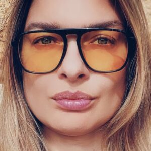 Karolina Muller Instagram - Happy New Everything! 2023! Here we go…
New profile pic:) through my fresh yellow lenses @see_eyecare #neverwithoutmysees #sunglasses #eyewear #eyecare #seeeyewear #seeeyecare #lebanonspotlights #lebanesedesigners #livelovelebanon #celebritynews #celebstyle #celebupdates #bestwishes #trendingnews #trendalert #trendsetter #actress #karolinamuller #karolinamullerofficial @karolinamullerofficial