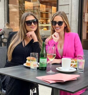 Karolina Muller Instagram - Don’t forget to enjoy the journey while chasing your dreams! Girls time with my beauty @bellazofia.official  Enjoying fabulous lunch @patisseriesofiageneve  #currentaffairs  #geneva #spotlight #deliciousdestinations #trendingnow #explorer #trendy #travel #travelguide #girlstime #switzerland #bestintravel #genevalife #genevafood #genevatourism #luxlife #luxurylife #celebritygossip #celebrityspotting #celebstyle #celebnews #bellazofia #actress #model #celebrity #karolinamuller #karolinamullerofficial @karolinamullerofficial