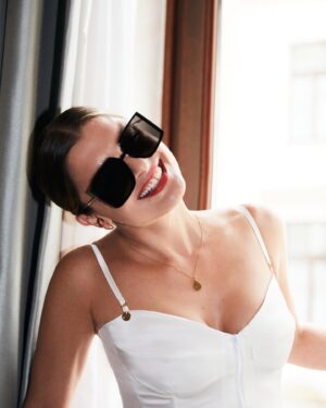 Karolina Muller Instagram - First glimpse into my recent ad campaign for the very sensual 100% natural silk clothing brand made in Poland @bilquis_love  Photo credit @gosiablasiak_  Makeup and hair @by_catnel  Eyewear @goldeneyeoptyk  Jewelry @veraklau #photooftheday #adcampaign #trendingnow #fashion #style #luxurylifestyle #silkclothing #bilquis #bilquislove #brand #madeinpoland #madeinpolandwithlove #exploremore #trendalert #ootdfashion #photography #advertisement #polskamarka #polskakobieta #wspierampolskiemarki #moda #jedwab #luxurystyle #celebstyle #actress #model #celebrity #brandambassador #karolinamuller #karolinamullerofficial @karolinamullerofficial